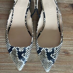 Everlane the Editor Slingback Flats
